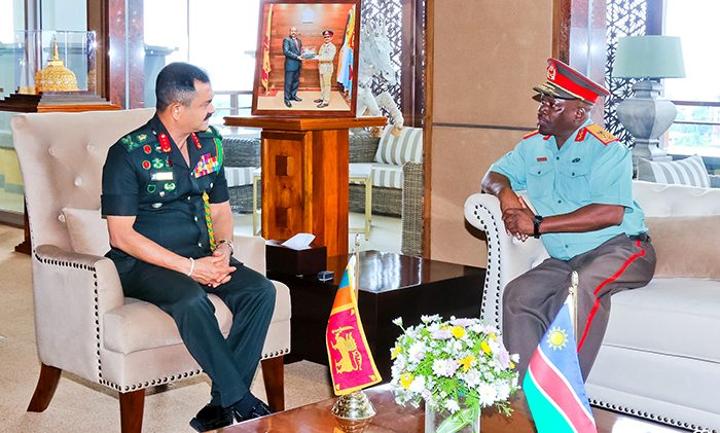 Namibian Defence Attaché Bids Farewell to Sri Lanka After Strengthening Ties Namibian Defence Attaché Bids Farewell to Sri Lanka After Strengthening Ties
