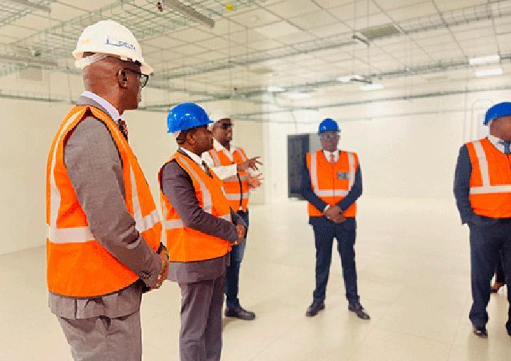 Bots data centre impresses Mushelenga Bots data centre impresses Mushelenga