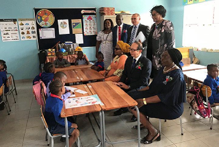 Japan hands over school facilities Japan hands over school facilities