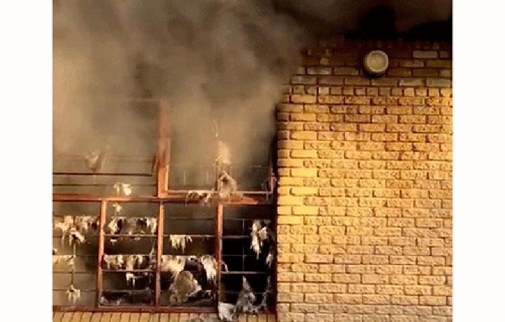 Arson, theft at school for visually impaired Arson, theft at school for visually impaired