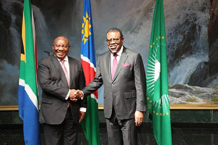 Namibia, SA share vision for peace Namibia, SA share vision for peace