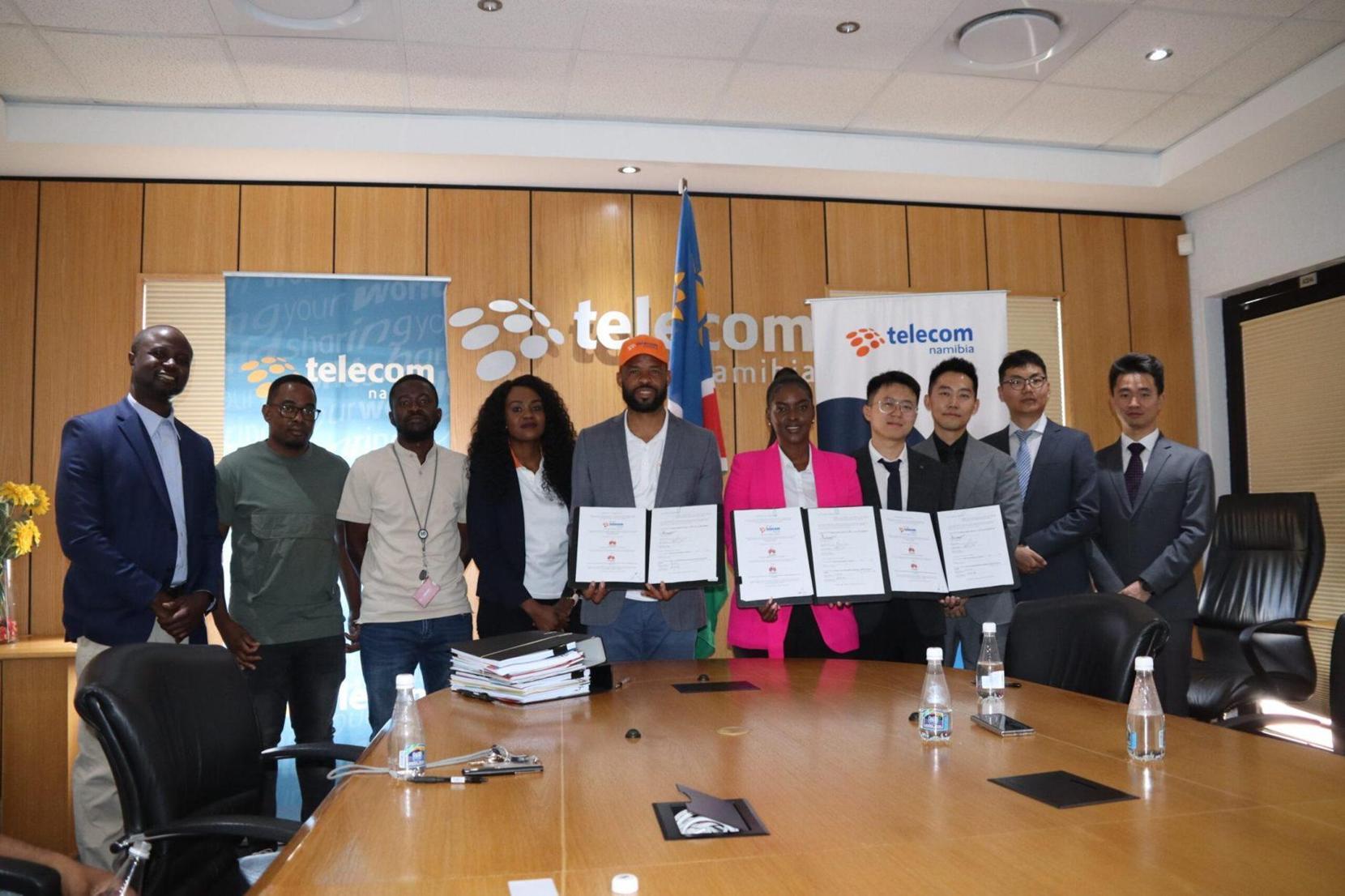 Telecom Namibia and Huawei seal N$100 million deal - Namibia