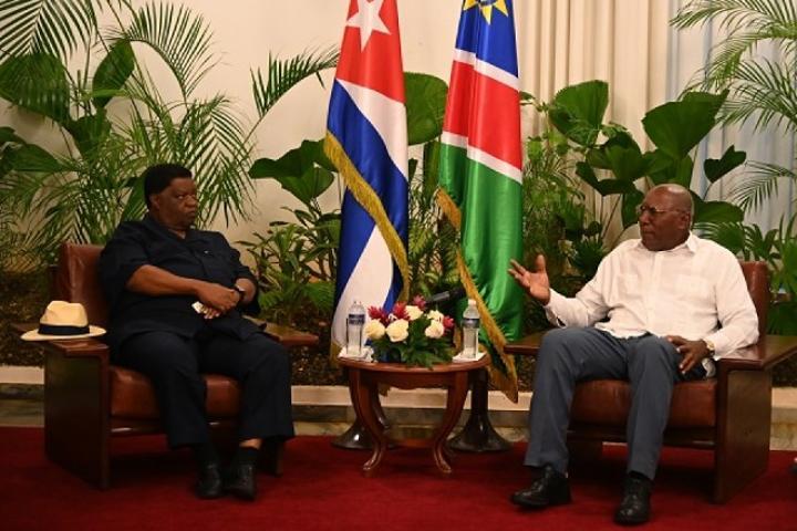 Cuban Vice-President Reiterates Commitment to Training Young Africans During Namibian Minister’s Visit in Havana Cuban Vice-President Reiterates Commitment to Training Young Africans During Namibian Minister’s Visit in Havana