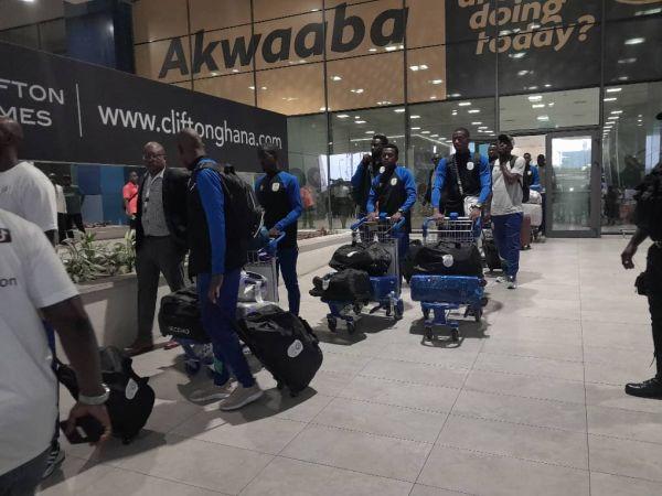 Namibia Arrive In Ghana To Begin Camping For AFCON 2023 Namibia Arrive In Ghana To Begin Camping For AFCON 2023