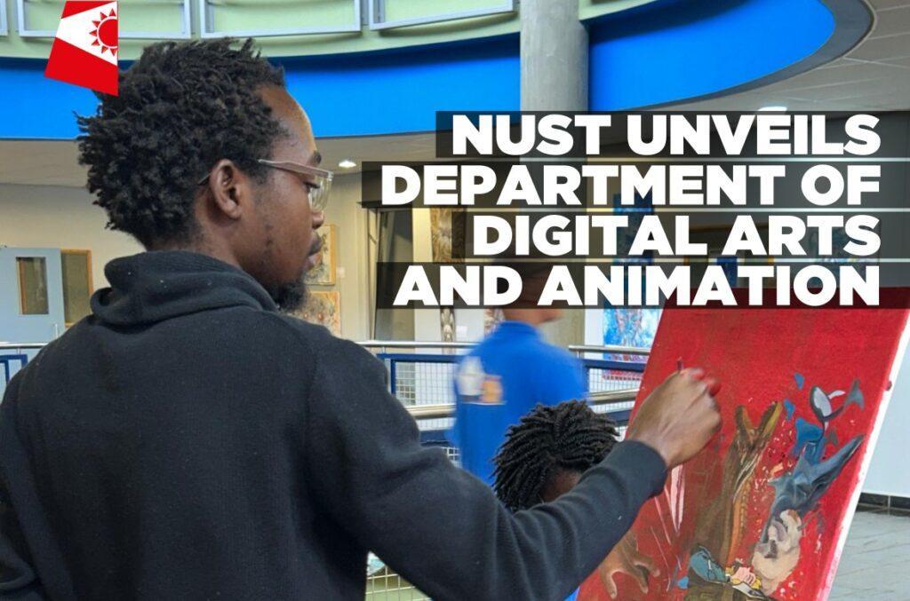 Steenkamp Launches NUST Department of Digital Arts Steenkamp Launches NUST Department of Digital Arts