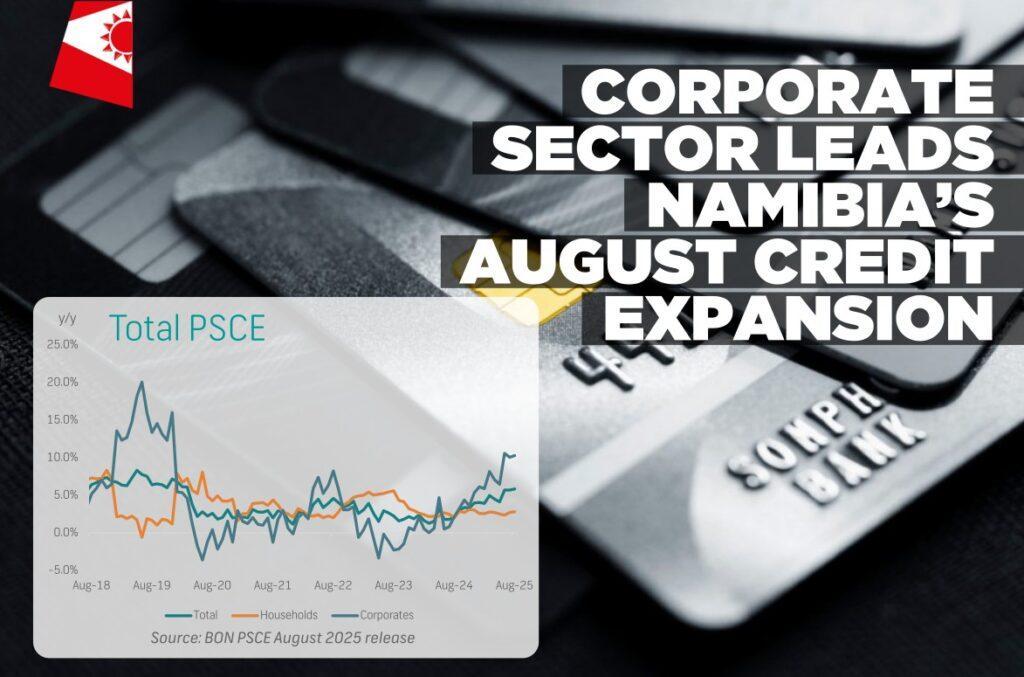 Corporate Borrowing Boosts Namibian Credit Growth Corporate Borrowing Boosts Namibian Credit Growth