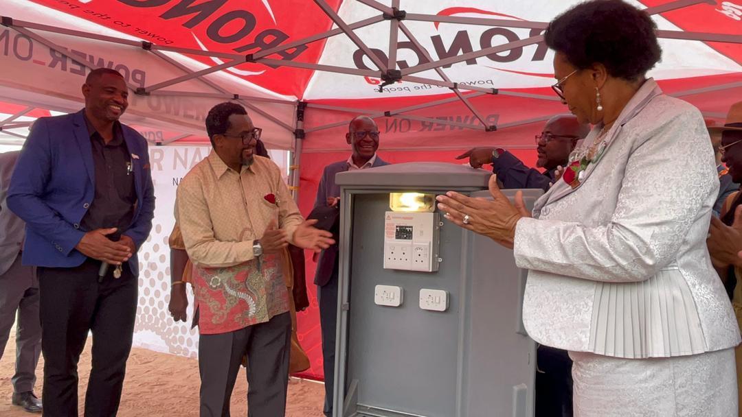 Navachab Erongo Red Electrifies 257 Homes Navachab Erongo Red Electrifies 257 Homes
