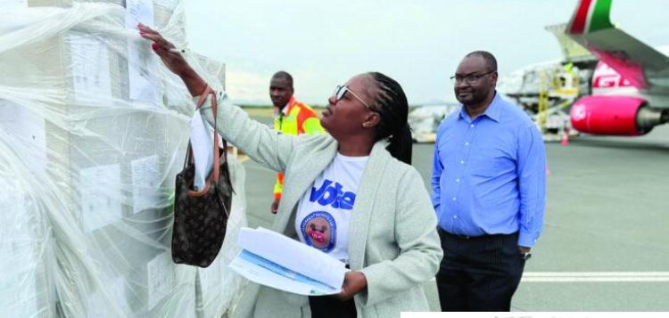 Only two political parties witness ballot printing Only two political parties witness ballot printing