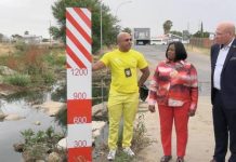 Windhoek Santam Launch Flood Warning Signs for Safety Windhoek Santam Launch Flood Warning Signs for Safety