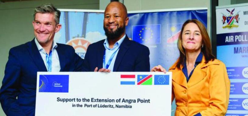 EU injects N$13 million into Lüderitz port expansion plan EU injects N$13 million into Lüderitz port expansion plan