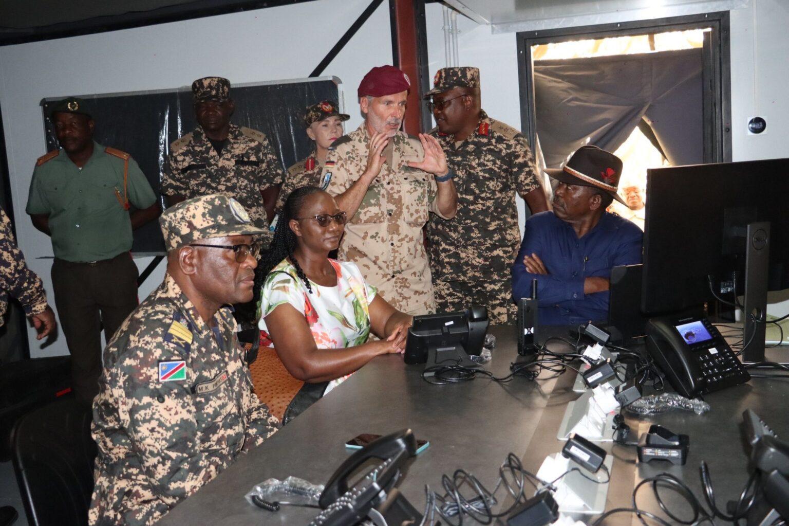 Germany Donates Mobile Command Post to Namibia Germany Donates Mobile Command Post to Namibia
