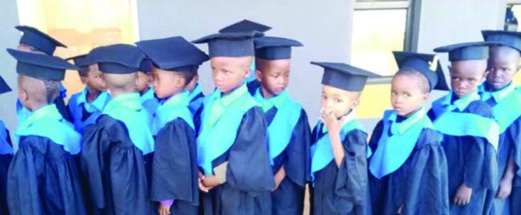 Over 200 children graduate from ECD centres Over 200 children graduate from ECD centres