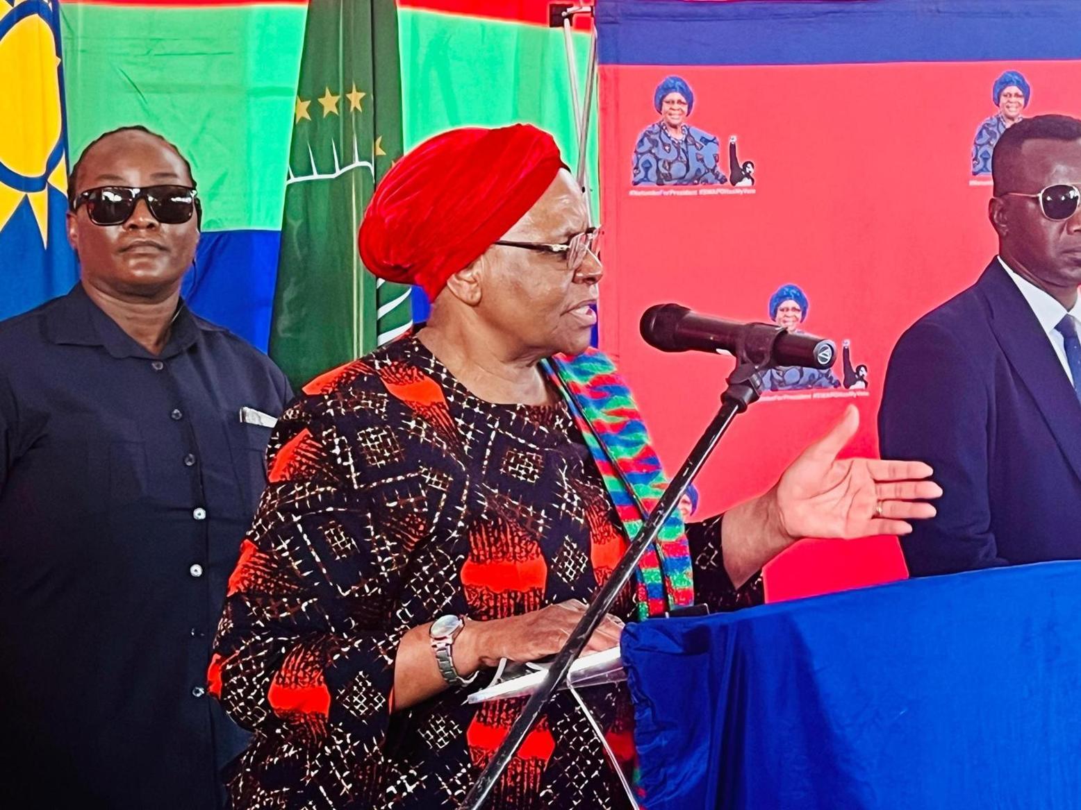 Nandi-Ndaitwah urges youth to vote correctly Nandi-Ndaitwah urges youth to vote correctly