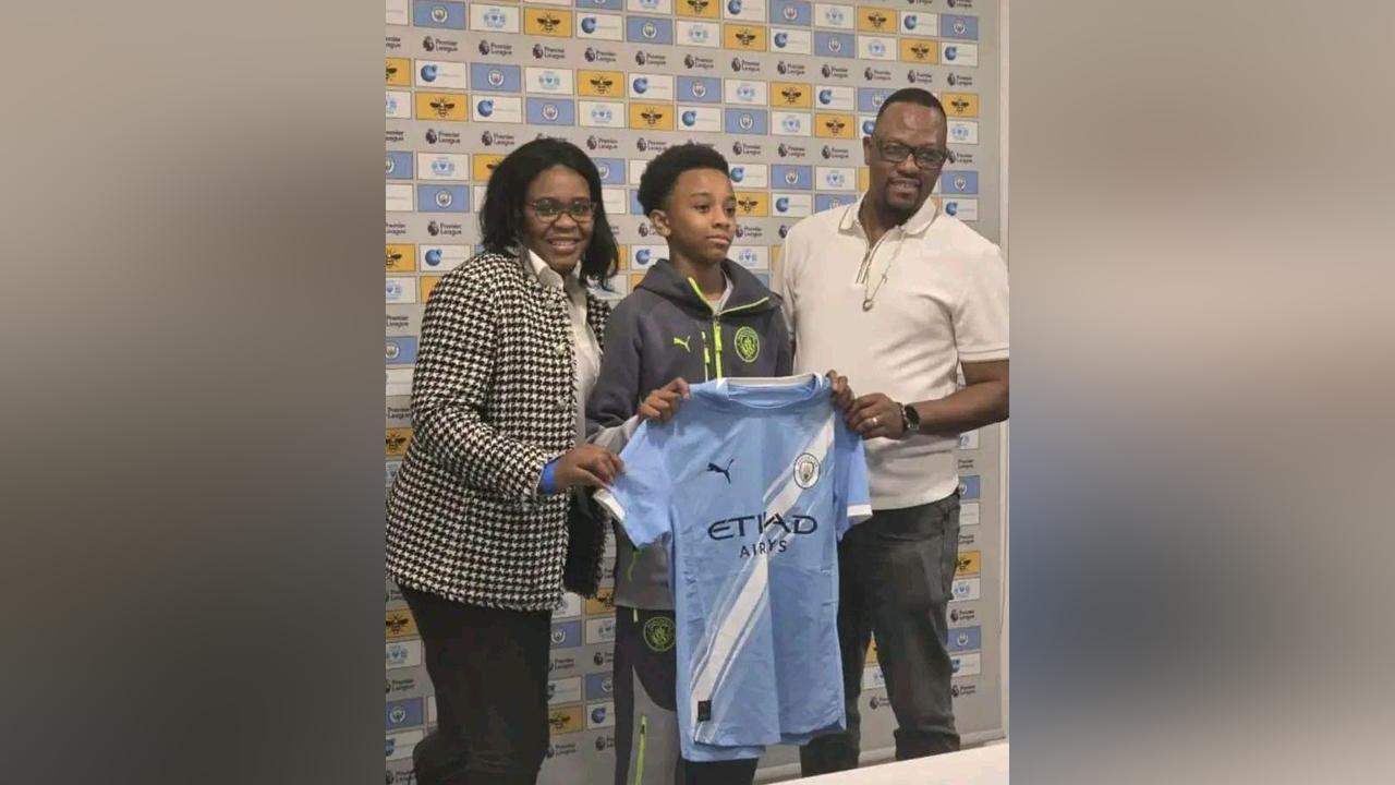 Manchester City Academy signs 14-year-old Namibian Manchester City Academy signs 14-year-old Namibian