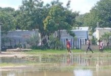 Heavy rainfall leads to the closure of roads in Etosha Heavy rainfall leads to the closure of roads in Etosha