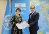 Namibia presents credentials to new UNESCO Director-General Namibia presents credentials to new UNESCO Director-General