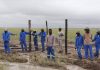 Environment minister tours Etosha fence works, park resorts Environment minister tours Etosha fence works, park resorts