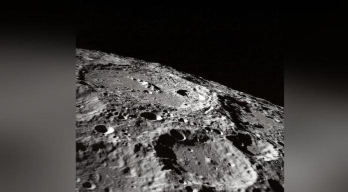 Double Crater from Rocket Debris Collision Found on Moon Double Crater from Rocket Debris Collision Found on Moon