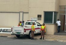 Police Crash Into Chinese Embassy During High-Speed Chase Police Crash Into Chinese Embassy During High-Speed Chase