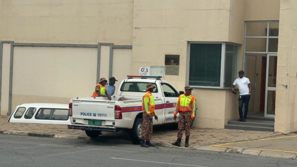 Police Crash Into Chinese Embassy During High-Speed Chase Police Crash Into Chinese Embassy During High-Speed Chase