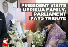 President Visits Uerikua Family Parliament Pays Tribute President Visits Uerikua Family Parliament Pays Tribute