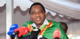 Hichilema Leads Early in Zambia Presidential Vote Hichilema Leads Early in Zambia Presidential Vote