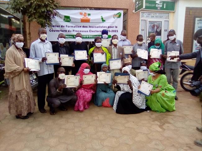 Fin à Niamey de l'atelier de formation des journalistes sur la couverture médiatique du processus électoral Fin à Niamey de l'atelier de formation des journalistes sur la couverture médiatique du processus électoral