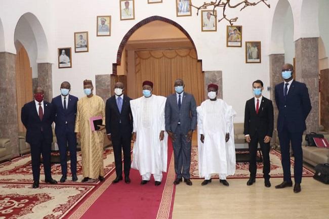 Niger : Le nouveau président de la BOAD évoque des questions de développement avec le Président Issoufou Niger : Le nouveau président de la BOAD évoque des questions de développement avec le Président Issoufou