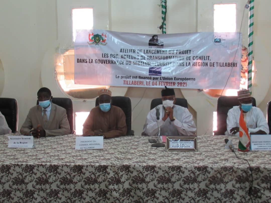 Tillabéri : Lancement du projet ‘’Les OSC, Acteurs de transformation de conflit dans la gouvernance du secteur sécuritaire’’ Tillabéri : Lancement du projet ‘’Les OSC, Acteurs de transformation de conflit dans la gouvernance du secteur sécuritaire’’