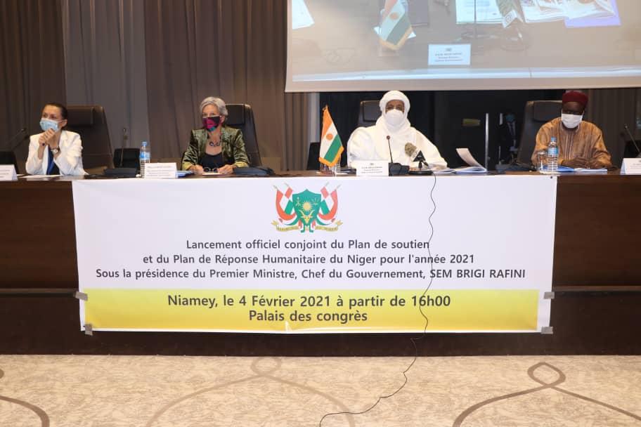 Niger : Lancement officiel conjoint du plan de soutien et du plan de réponse humanitaire pour l’année 2021 Niger : Lancement officiel conjoint du plan de soutien et du plan de réponse humanitaire pour l’année 2021