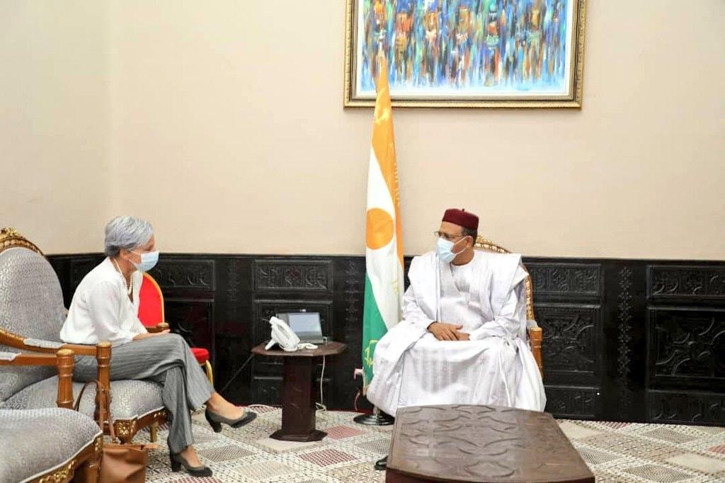 Le Président de la République reçoit la Coordinatrice Humanitaire du Système des Nations Unies au Niger Le Président de la République reçoit la Coordinatrice Humanitaire du Système des Nations Unies au Niger