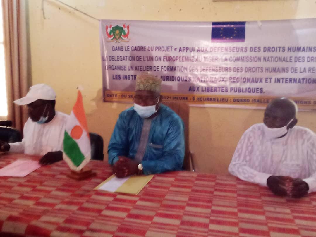 Les défenseurs des droits humains de Dosso en formation sur les libertés publiques Les défenseurs des droits humains de Dosso en formation sur les libertés publiques