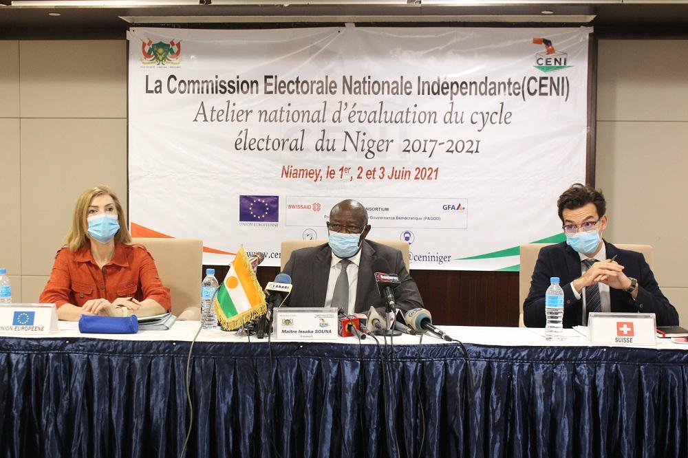 Niger : La CENI évalue le cycle électoral 2017-2021 Niger : La CENI évalue le cycle électoral 2017-2021