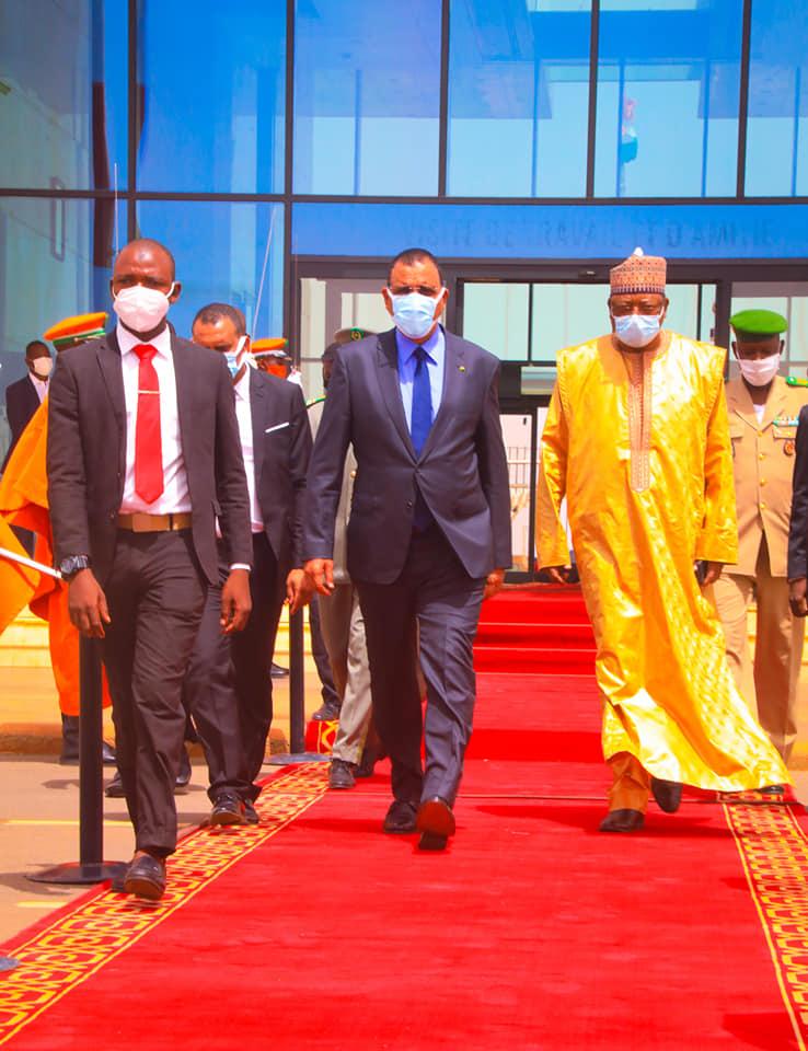 Le Président de la République Bazoum Mohamed en visite de travail en Allemagne Le Président de la République Bazoum Mohamed en visite de travail en Allemagne