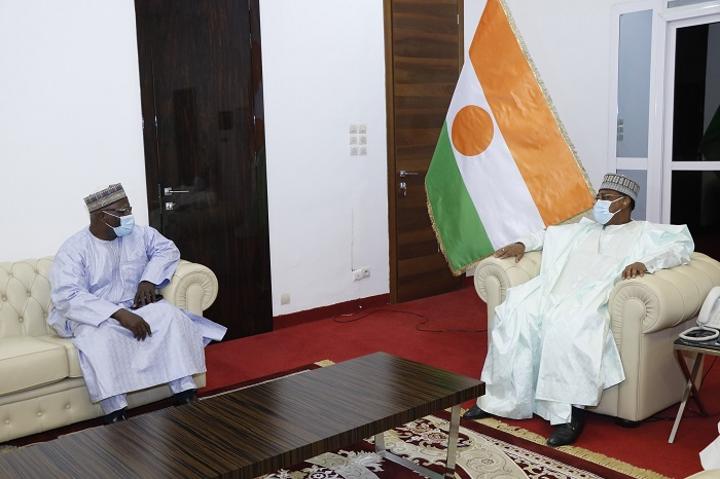 Le Président du Parlement nigérien s’entretient avec le Secrétaire Général de l’Union Parlementaire Africaine Le Président du Parlement nigérien s’entretient avec le Secrétaire Général de l’Union Parlementaire Africaine