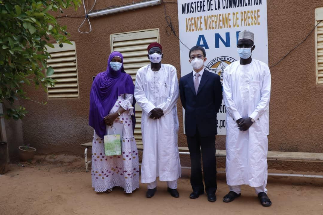 L’Ambassadeur de Chine à l’Agence Nigérienne de Presse: Le renforcement des relations de coopération d’échanges de presse et d’informations au centre des échanges L’Ambassadeur de Chine à l’Agence Nigérienne de Presse: Le renforcement des relations de coopération d’échanges de presse et d’informations au centre des échanges