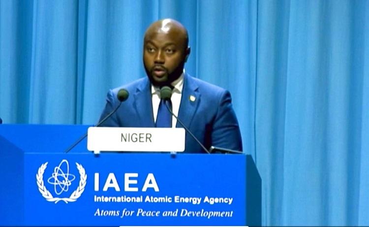 65ème Conférence générale de l’AIEA : Le Niger réaffirme sa disponibilité pour l’usage pacifique des technologies nucléaires pour la paix et le développement 65ème Conférence générale de l’AIEA : Le Niger réaffirme sa disponibilité pour l’usage pacifique des technologies nucléaires pour la paix et le développement