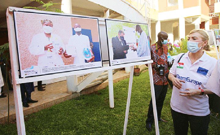 Fin du Projet Team-Europe : Plus de trois milliards de FCFA en appuis divers dans le cadre de la lutte contre la pandémie à Covid 19 Fin du Projet Team-Europe : Plus de trois milliards de FCFA en appuis divers dans le cadre de la lutte contre la pandémie à Covid 19