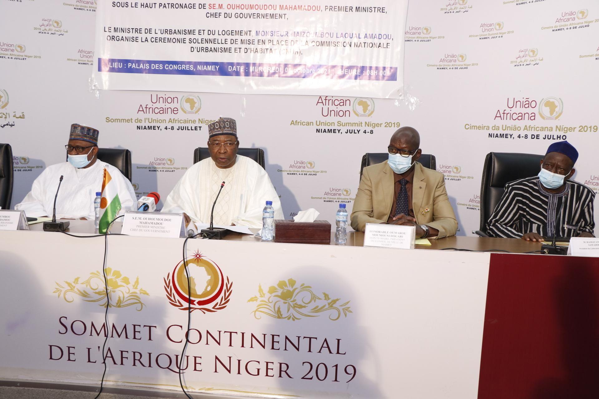 Niger : La Commission Nationale d’Urbanisme et de l’Habitat officiellement installée Niger : La Commission Nationale d’Urbanisme et de l’Habitat officiellement installée
