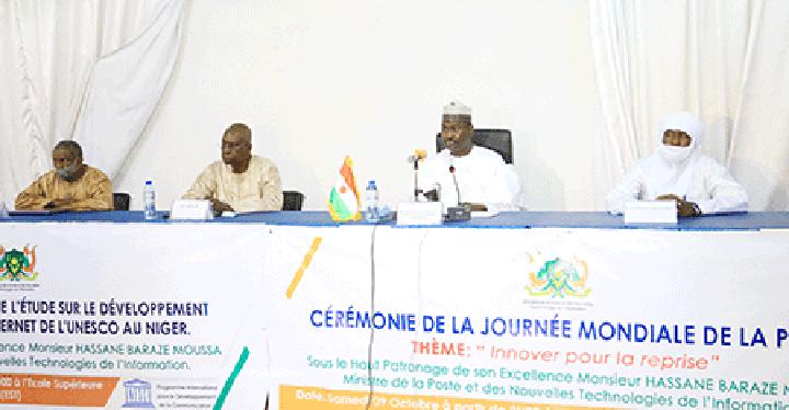 Lancement de l’étude sur le développement d’Internet au Niger : Les résultats de l’étude sur l’universalité d’Internet au Niger seront bientôt connus Lancement de l’étude sur le développement d’Internet au Niger : Les résultats de l’étude sur l’universalité d’Internet au Niger seront bientôt connus