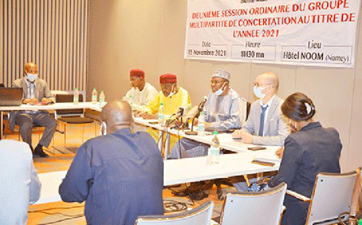 2ème Session du groupe multipartite de concertation du Dispositif National de mise en œuvre de l’ITIE au Niger, au titre de l’année 2021: Vers l’élaboration d’un document de qualité conforme aux exigences de la norme ITIE 2ème Session du groupe multipartite de concertation du Dispositif National de mise en œuvre de l’ITIE au Niger, au titre de l’année 2021: Vers l’élaboration d’un document de qualité conforme aux exigences de la norme ITIE