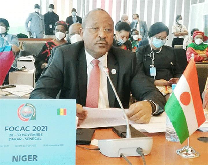 Fin du Forum sur la Coopération Sino-Africaine, à Dakar, au Sénégal : Le ministre d’Etat Massoudou Hassoumi loue la vivacité de la coopération sino-nigérienne et se réjouit des décisions issues du Forum Fin du Forum sur la Coopération Sino-Africaine, à Dakar, au Sénégal : Le ministre d’Etat Massoudou Hassoumi loue la vivacité de la coopération sino-nigérienne et se réjouit des décisions issues du Forum