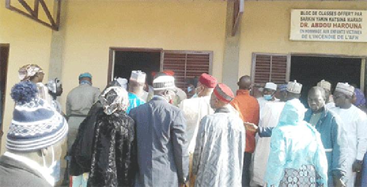 Maradi : Réception de sept salles de classe en matériaux définitifs à l’école AFN de Maradi Maradi : Réception de sept salles de classe en matériaux définitifs à l’école AFN de Maradi