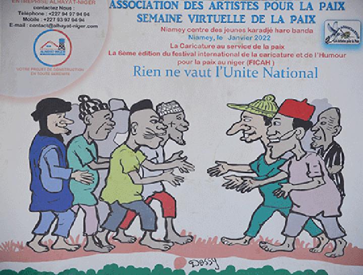 6ème édition du Festival International de l’humour et de la caricature : La caricature, un outil pour la promotion de la paix 6ème édition du Festival International de l’humour et de la caricature : La caricature, un outil pour la promotion de la paix
