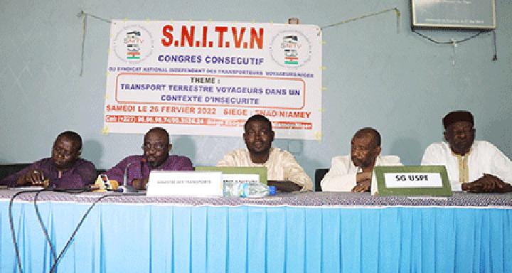 Niamey : 1er congrès du syndicat national indépendant des transports voyageurs du Niger Niamey : 1er congrès du syndicat national indépendant des transports voyageurs du Niger
