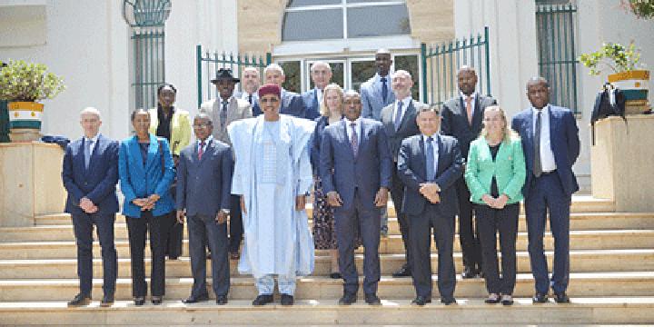 A la Présidence de la République : Le Président de la République reçoit une délégation de la Banque Mondiale A la Présidence de la République : Le Président de la République reçoit une délégation de la Banque Mondiale