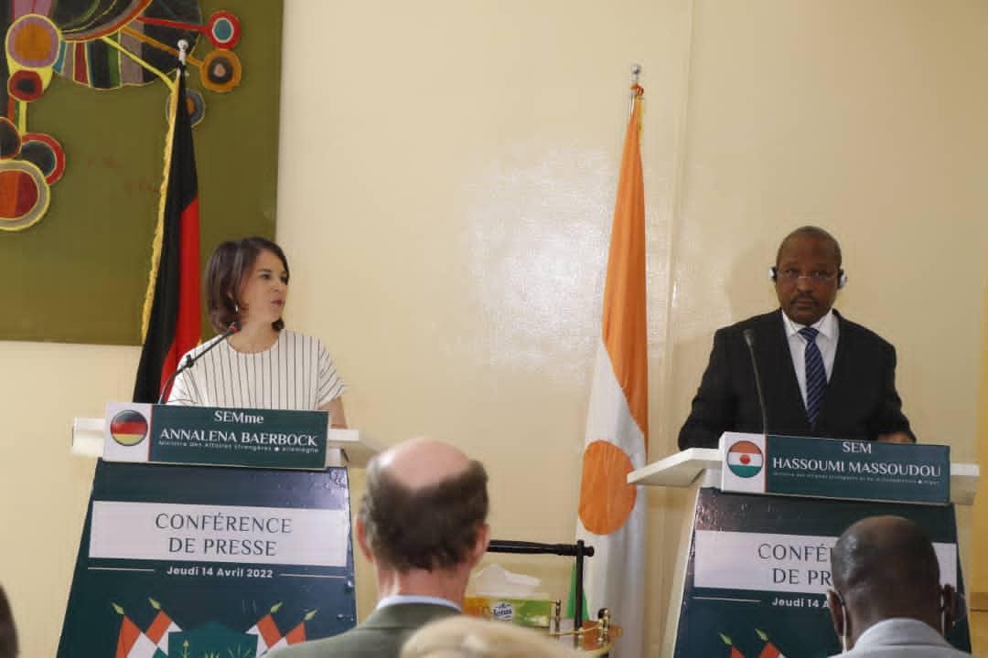Niamey, la Ministre allemande des Affaires étrangères réaffirme l ...