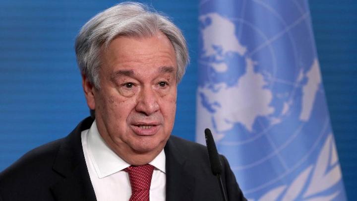 Arrivée à Niamey ce lundi 02 avril du secrétaire général des Nations Unies Antonio Guterres Arrivée à Niamey ce lundi 02 avril du secrétaire général des Nations Unies Antonio Guterres