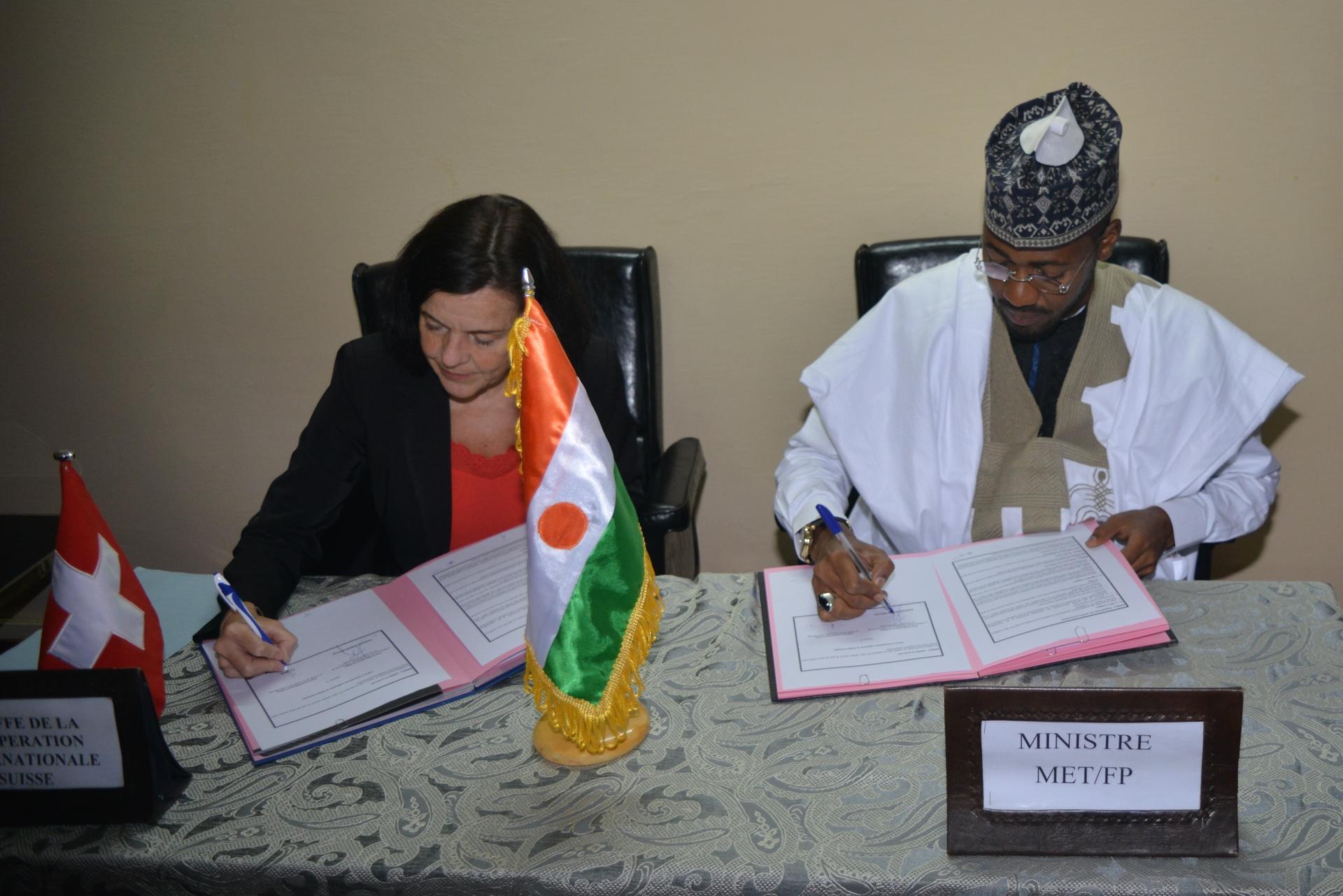 Signature d’accord de transfert des structures de formation professionnelle entre la Suisse et le Niger