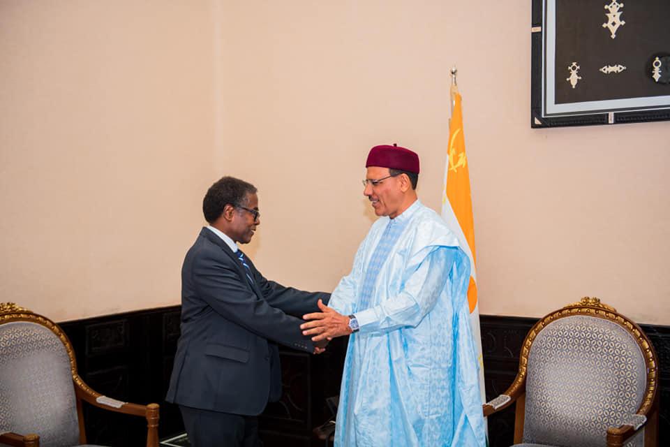 Les priorités du Niger au centre des échanges entre le Président Mohamed Bazoum et le Haut représentant de la Coalition pour le Sahel Les priorités du Niger au centre des échanges entre le Président Mohamed Bazoum et le Haut représentant de la Coalition pour le Sahel